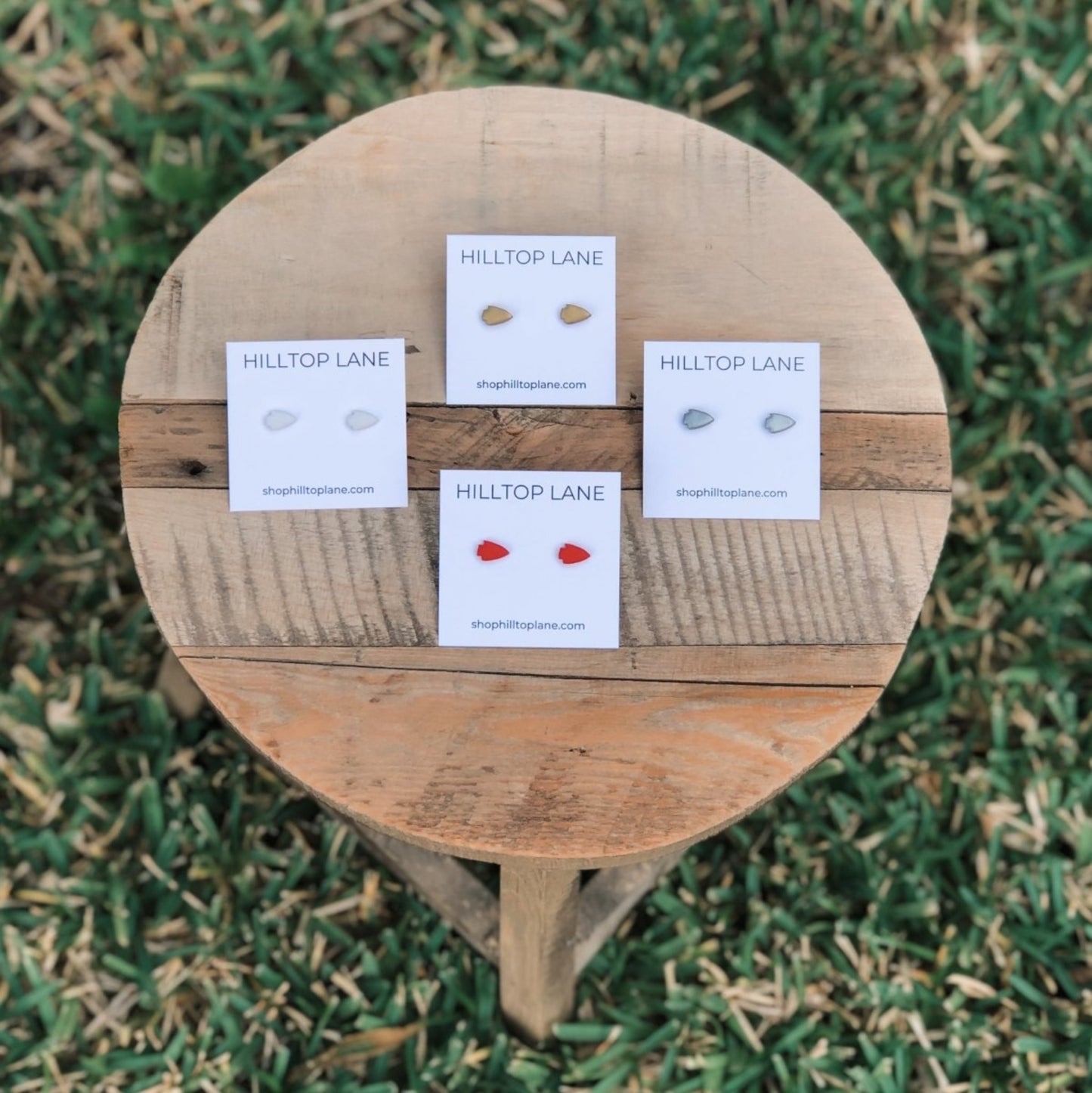 Kansas City Chiefs Arrowhead Stud Earrings