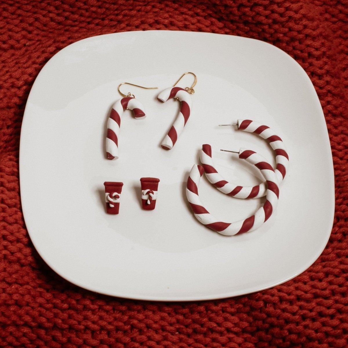 PEPPERMINT HOOPS - Hilltop Lane Boutique