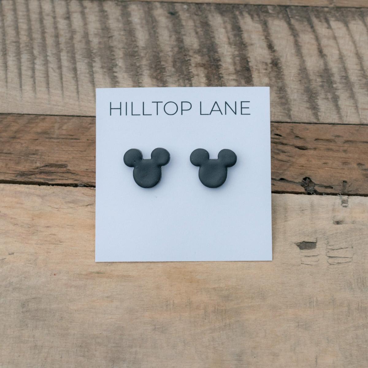 Mickey and Minnie Inspired Clay Stud Earrings - Hilltop Lane Boutique