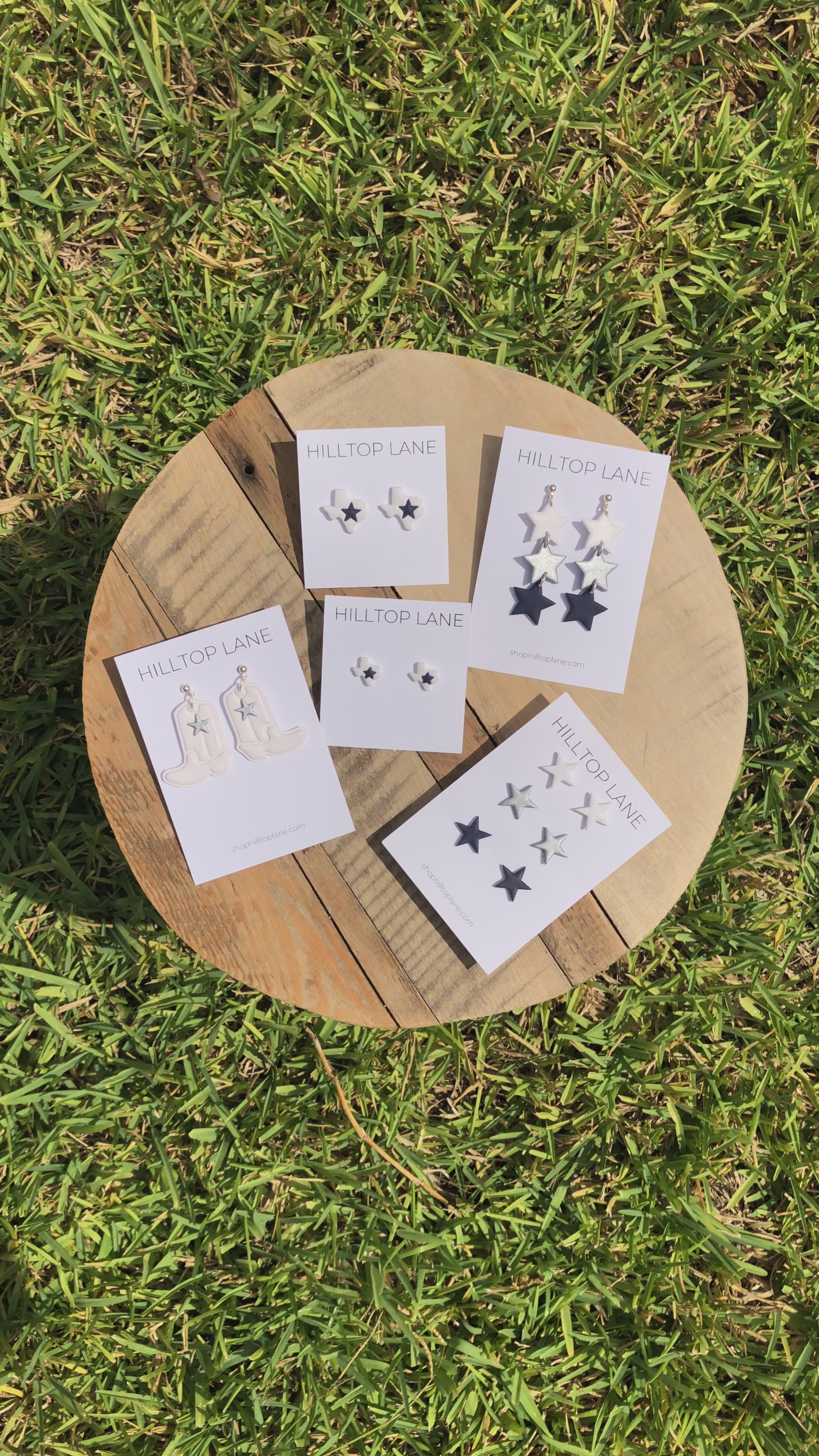 Dallas Cowboys Handmade Stud Earrings