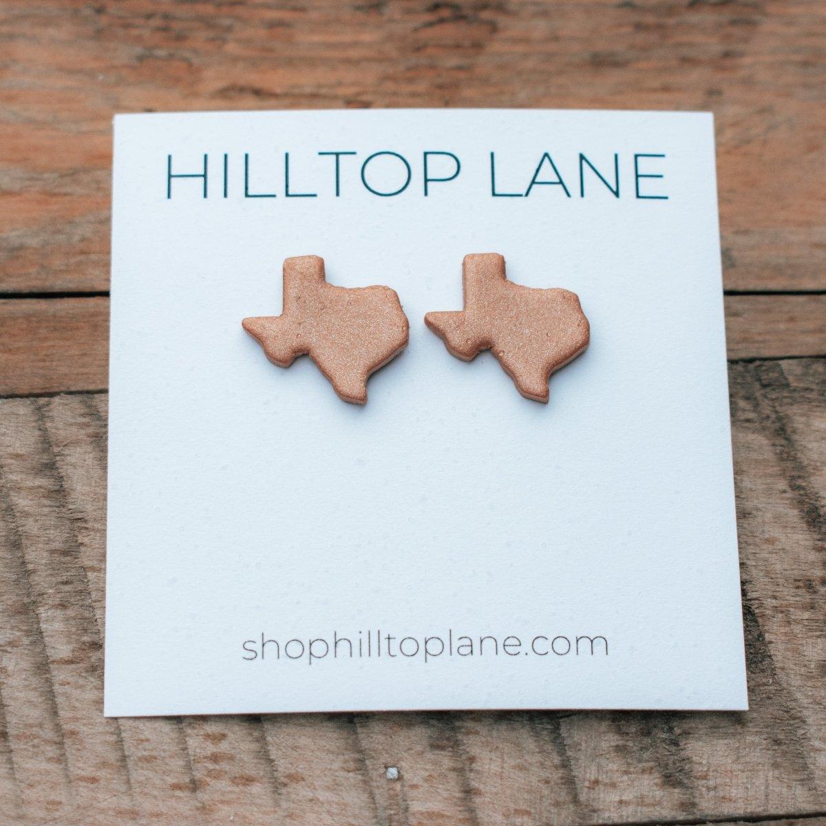 Texas Clay Stud Earrings - Hilltop Lane Boutique