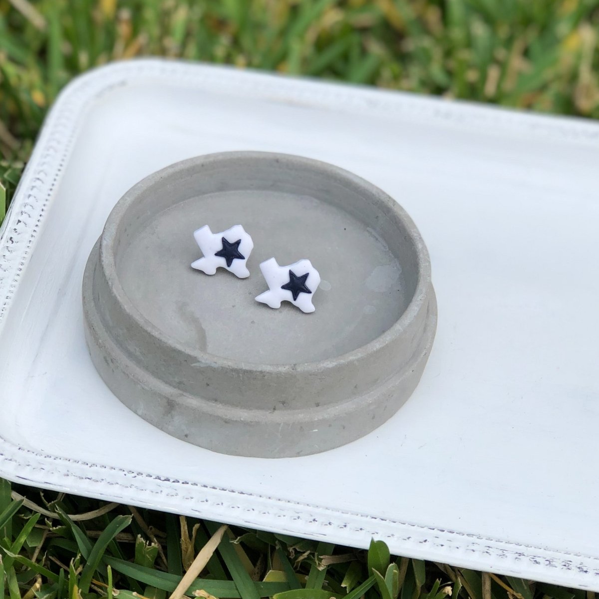 Dallas Cowboys Handmade Stud Earrings