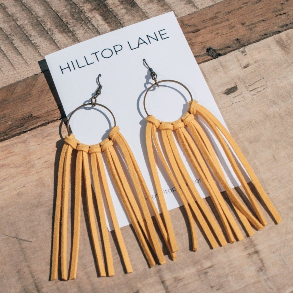 Marjie | Boho Fringe Earrings - Hilltop Lane Boutique