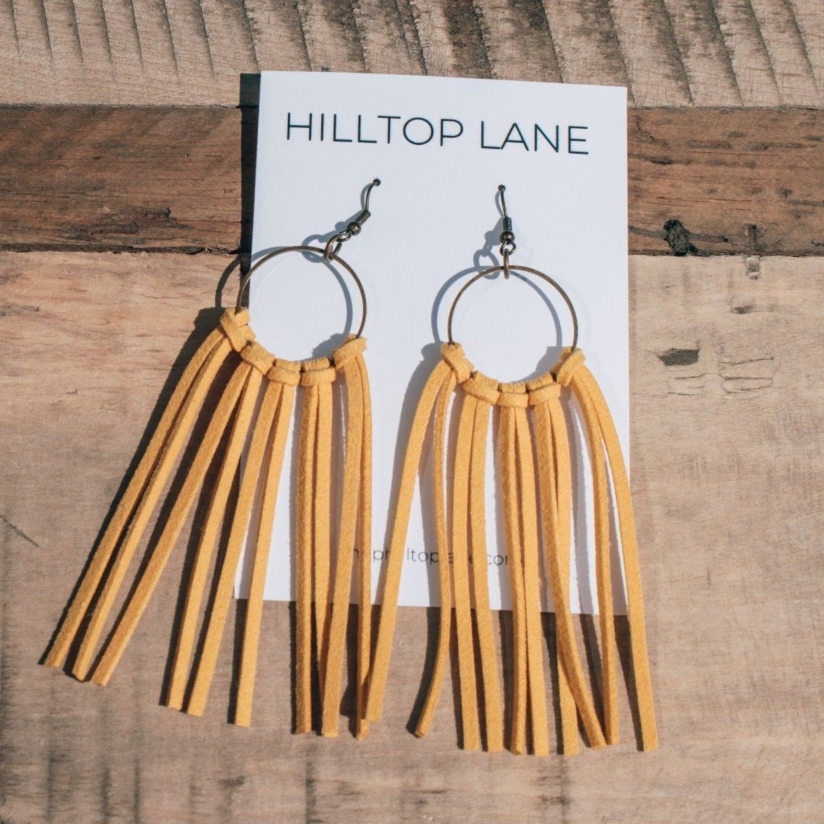 Marjie | Boho Fringe Earrings - Hilltop Lane Boutique