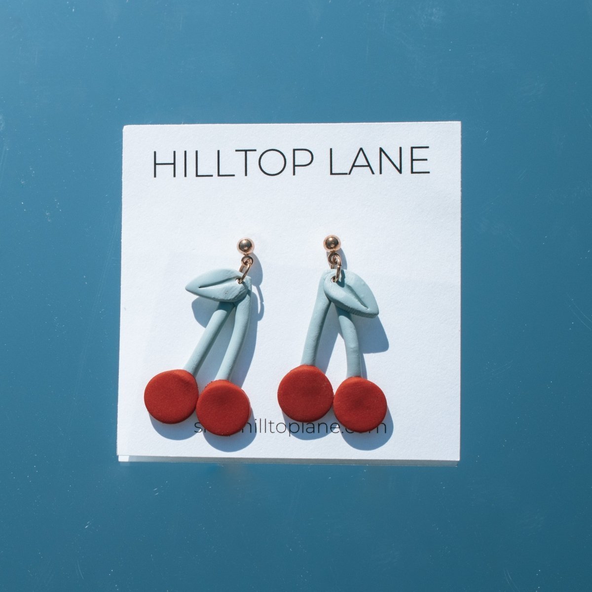 Cherry Earrings | Small - Hilltop Lane Boutique