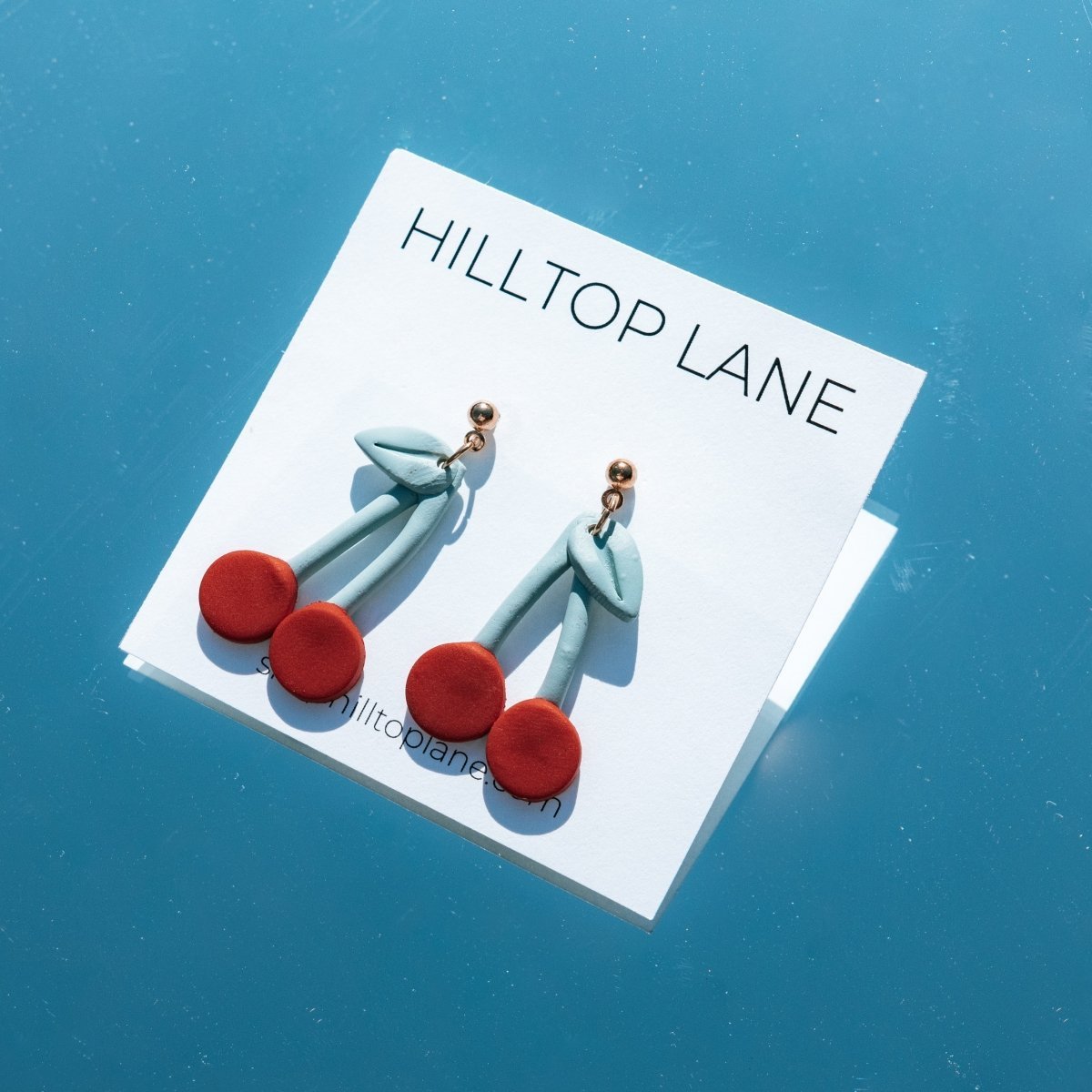 Cherry Earrings | Small - Hilltop Lane Boutique