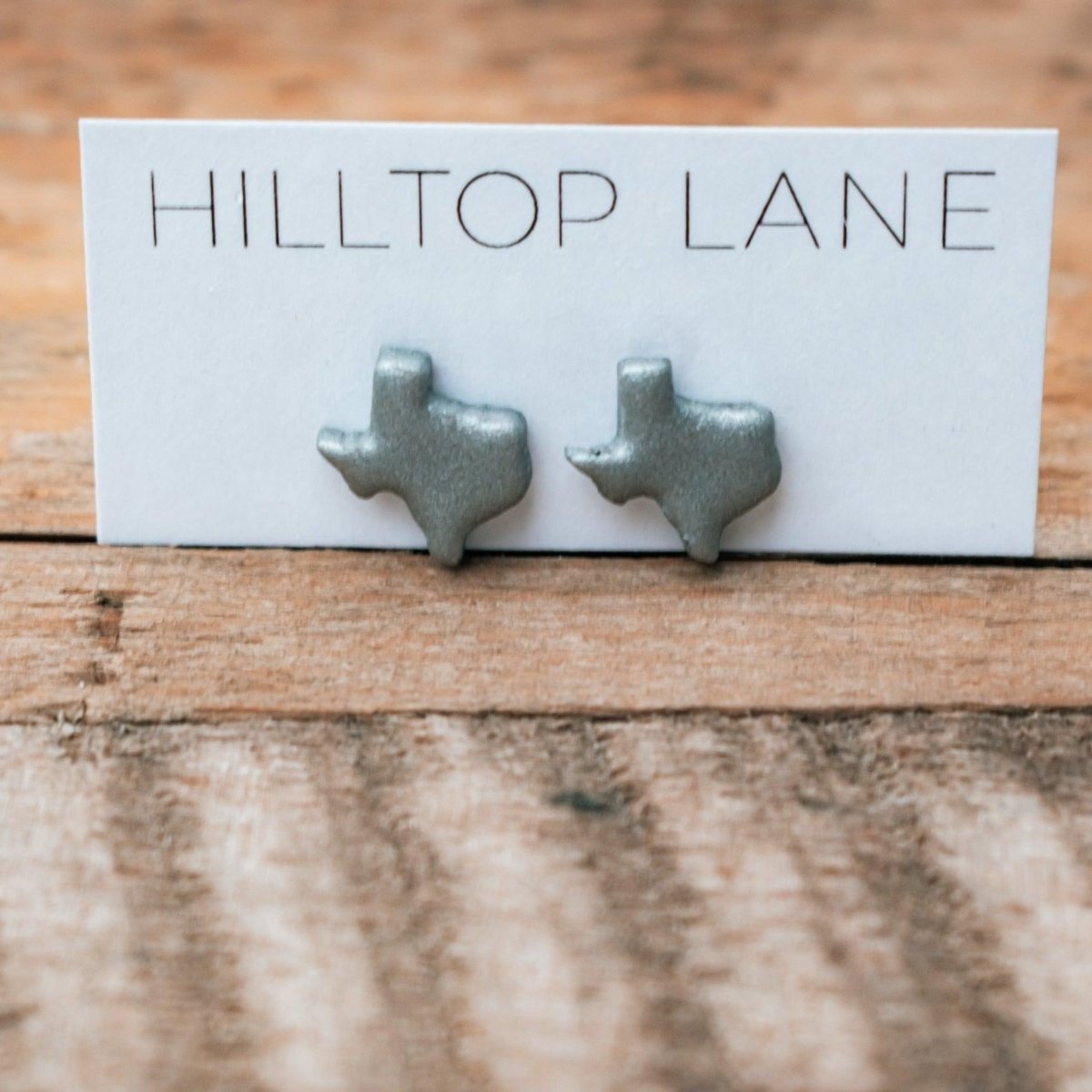 Dainty Texas Clay Stud Earrings - Hilltop Lane Boutique