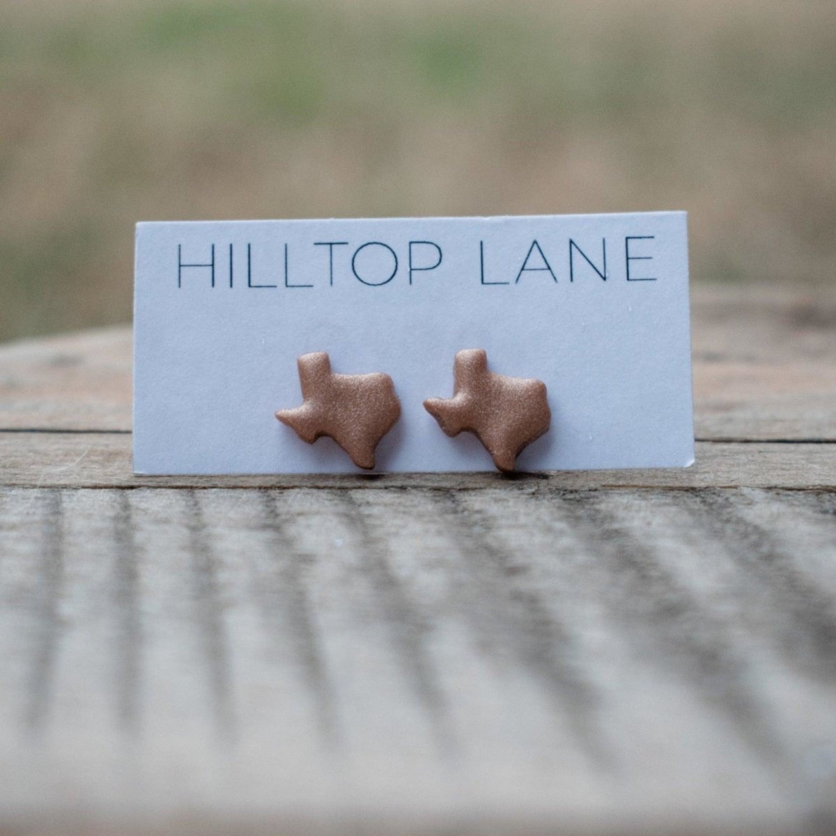 Dainty Texas Clay Stud Earrings - Hilltop Lane Boutique