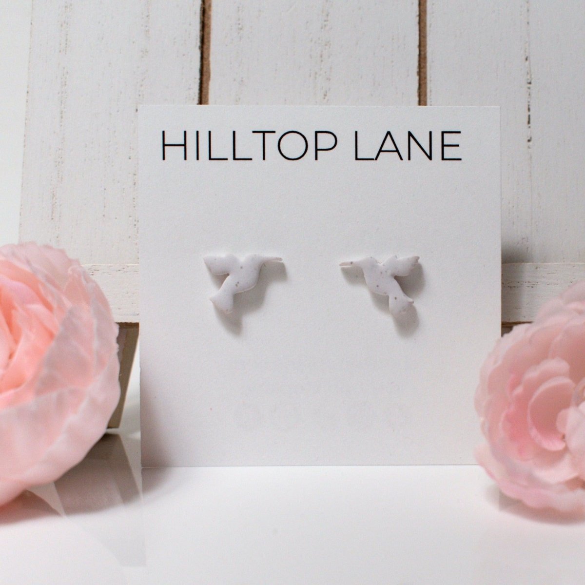 Hummingbird Stud Earrings - Hilltop Lane Boutique