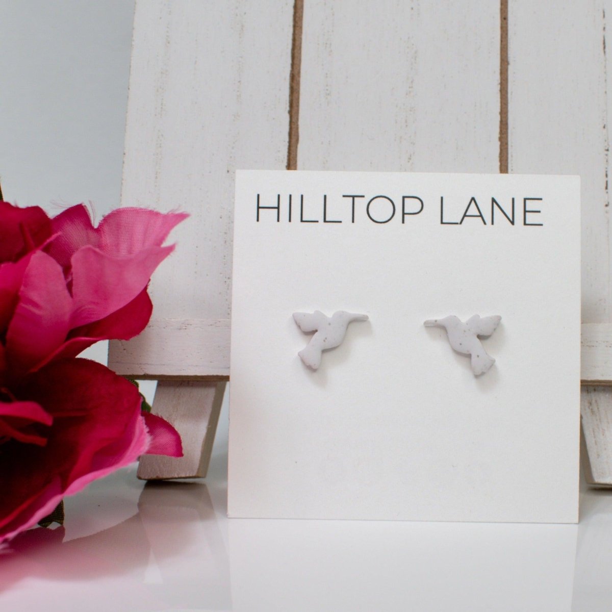 Hummingbird Stud Earrings - Hilltop Lane Boutique