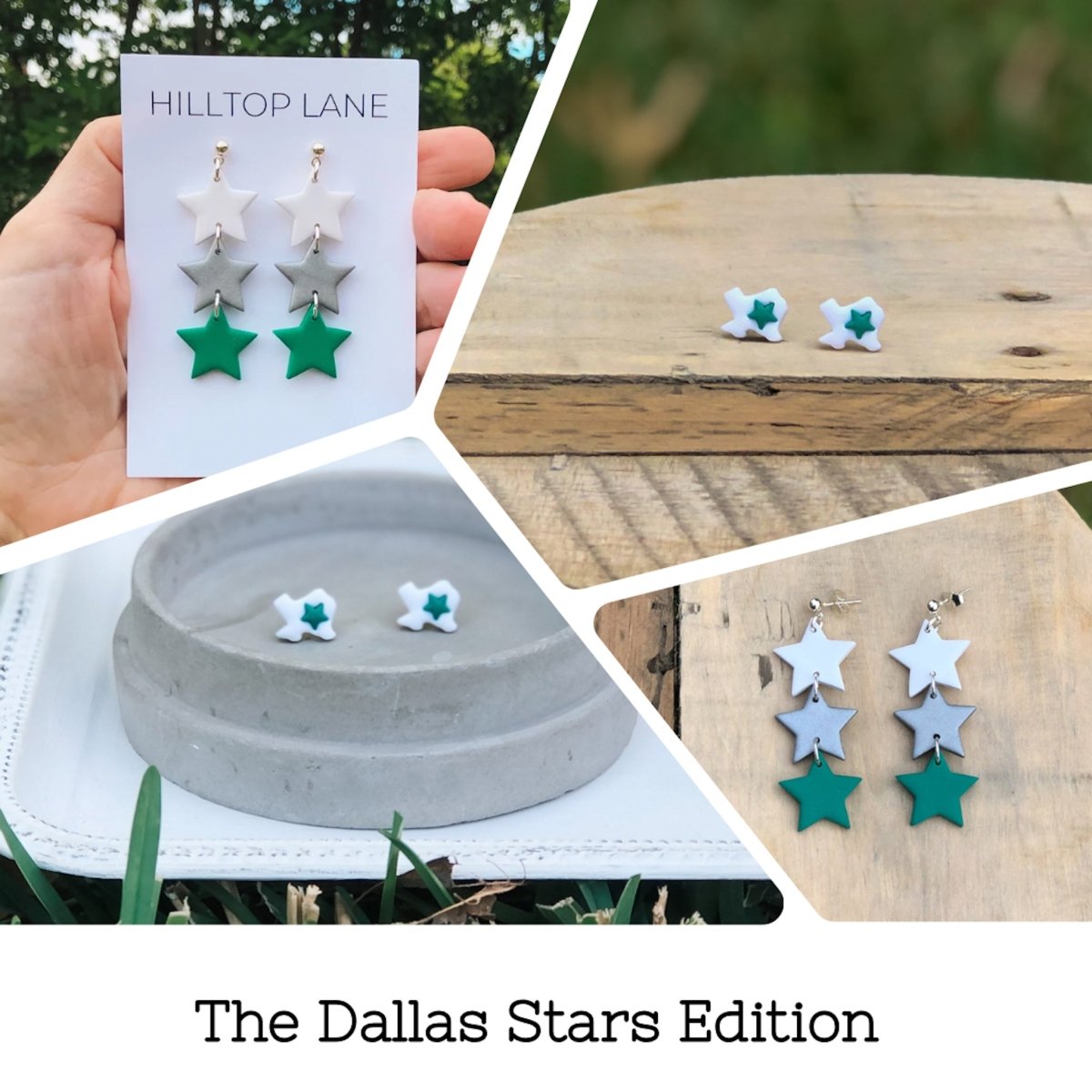 Dallas Stars Earrings