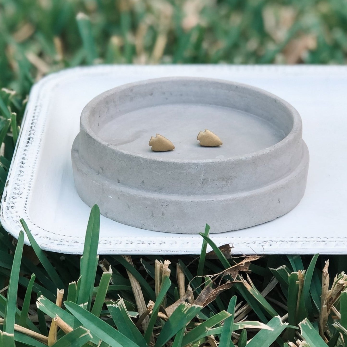 Kansas City Chiefs Arrowhead Stud Earrings
