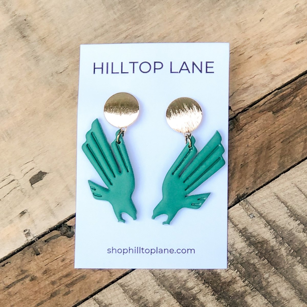 University of North Texas Eagles Handmade Earrings - Hilltop Lane Boutique