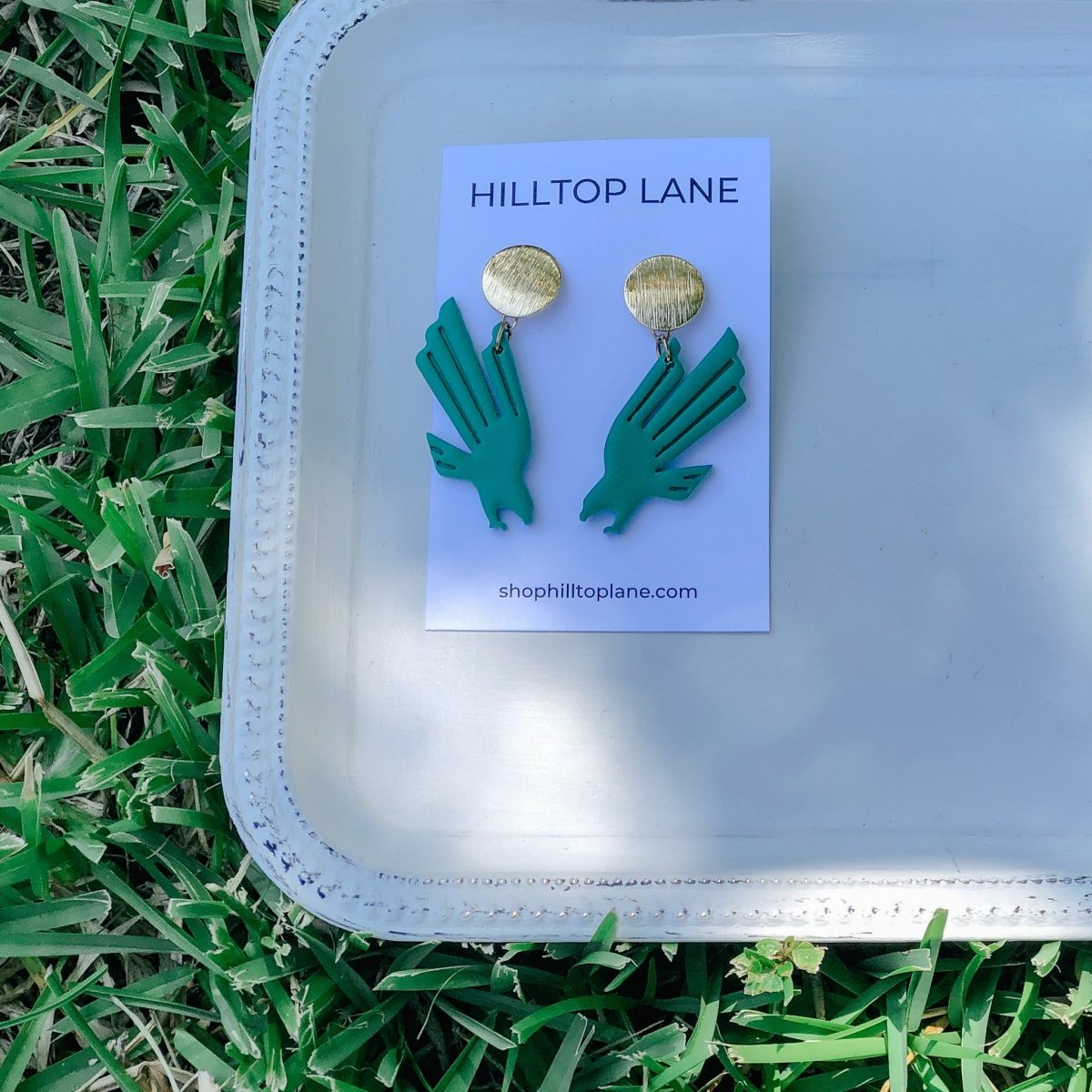 University of North Texas Eagles Handmade Earrings - Hilltop Lane Boutique