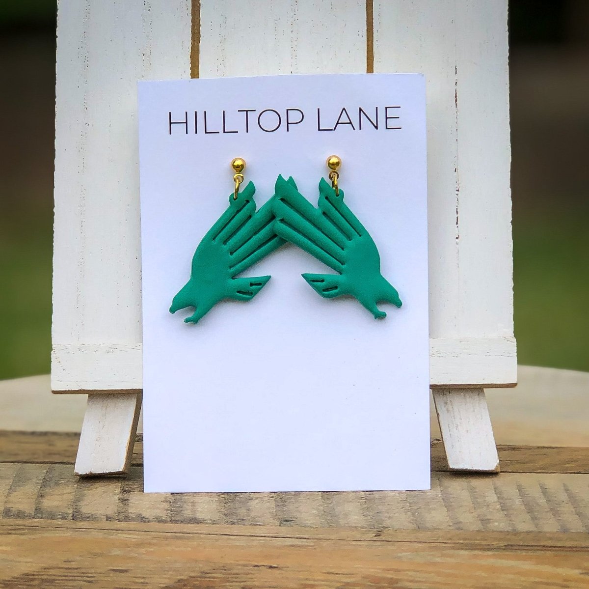 University of North Texas Eagles Handmade Earrings - Hilltop Lane Boutique