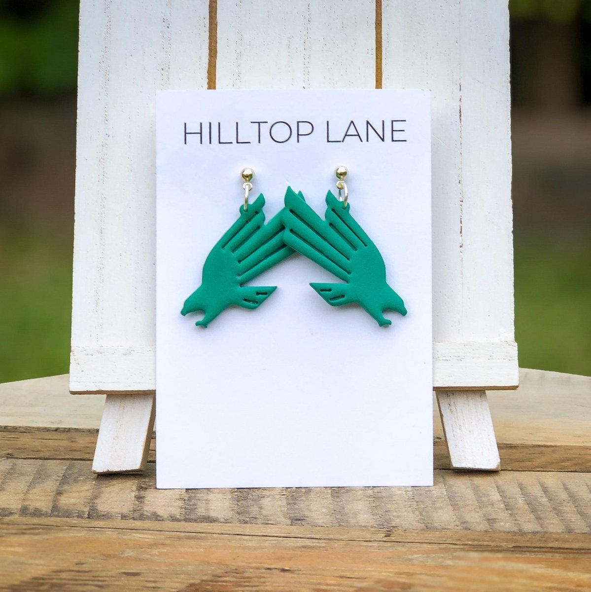 University of North Texas Eagles Handmade Earrings - Hilltop Lane Boutique