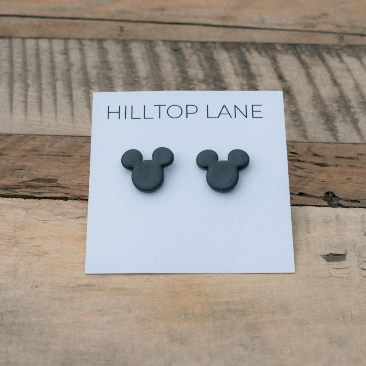 Mickey and Minnie Inspired Clay Stud Earrings - Hilltop Lane Boutique