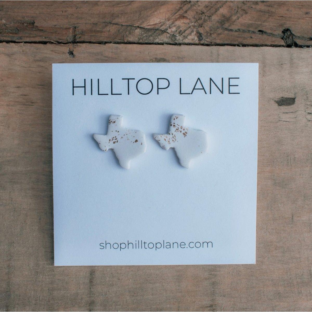 Texas Clay Stud Earrings - Hilltop Lane Boutique